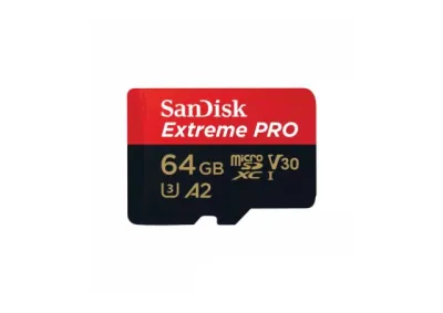 SanDisk Extreme PRO карта памяти microSDXC с адаптером, 64GB