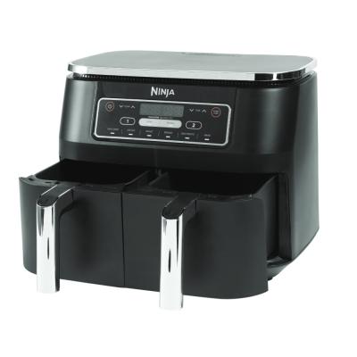 Ninja AF300EU Air Fryer dupla korpa 7.6L 2400W, Crna