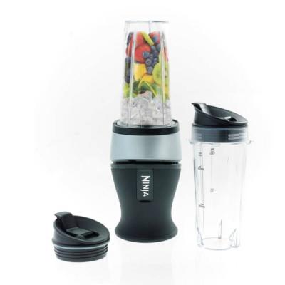 Ninja QB3001EUS Blender Foodie Nutri Smoothie Maker 700W, Crna
