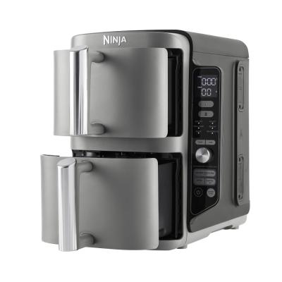 Ninja SL400EU Air Fryer Dupla korpa 9.5L 2470W, Sivi
