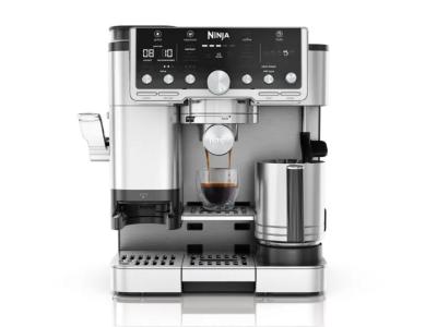 Ninja ES701EU Luxe Pro 3-in-1 coffee machine, 1650 W, silver-black