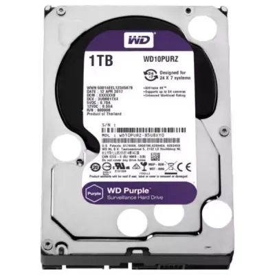 Western Digital WD10PURZ Hard disk Digital Caviar 1TB SATA3, Ljubičasto