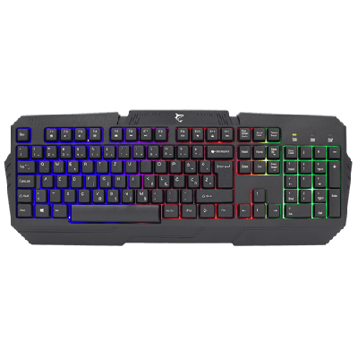 Keyboard White Shark DAKOTA Full Layout/RGB/Membrane/Black/SR