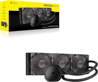 Corsair NAUTILUS 360 liquid CPU cooler, 360mm radiator