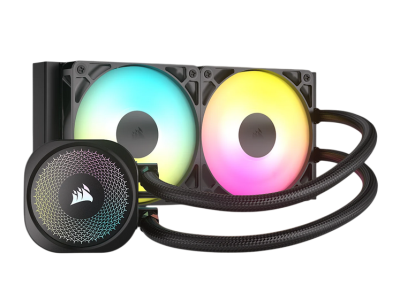 Corsair Nautilus 240 RS CPU AIO hladnjak A-RGB sve Intel/AMD, Crni