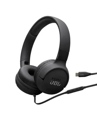 JBL Tune 520C USB-C headphones, black