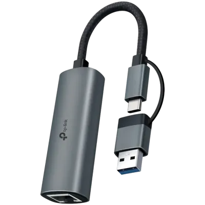 TP-Link сетевой адаптер USB Type-C, чёрный