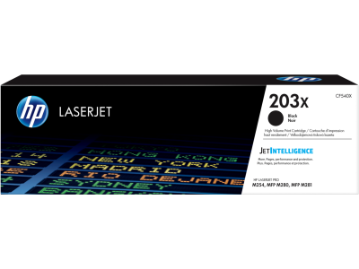 HP 203x toner, black