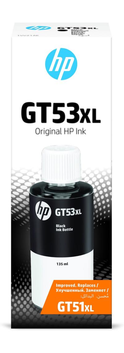 HP GT53XL чернила для принтера 135 ml 1VV21AE, чёрные