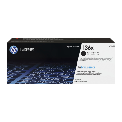 HP 136X W1360X Toner, Crni