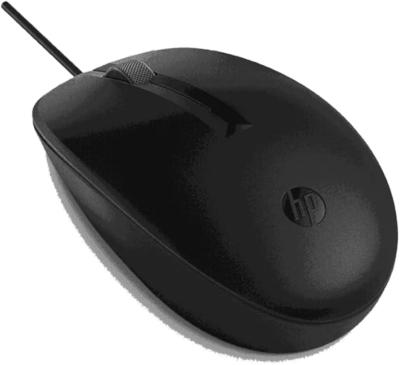 HP 125 miš žični, Crni
