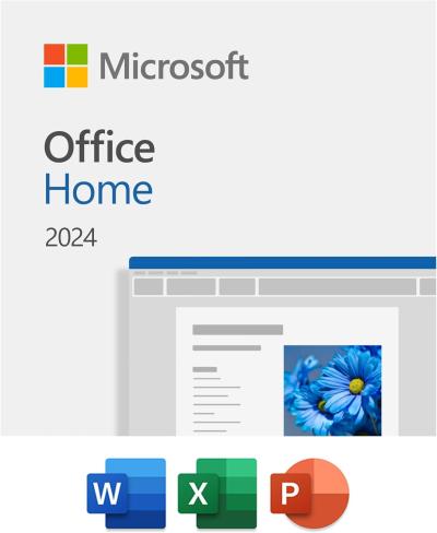 Microsoft Licenca Retail Office Home 2024/64bit/English/PKC/1PC
