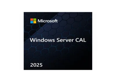 Microsoft Windows Server 2025 5 CLT User CAL licence, black