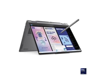 Lenovo 83JQ0035YA Laptop Yoga 7 14ILL10 2 u 1 14" WUXGA OLED Touch Ultra 5 226V 16GB RAM 512GB SSD, Sivi