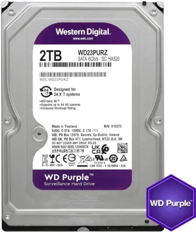WD WESTERN DIGITAL Hard disk 2Tb 3.5" Sata III