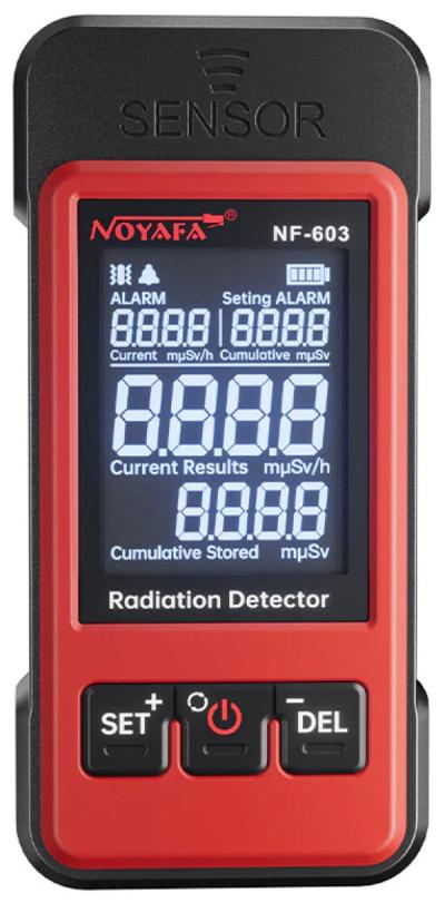 Noyafa NF-603 Detektor radijacije visoka osetljivost detekcija više zraka prenosivi