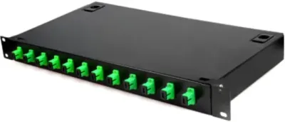ExeLink Optički patch panel za rek 12 konektora SC/APC