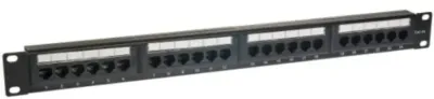 Gembird Patchcord Panel 19" 1U UTP CAT5e 24 porta