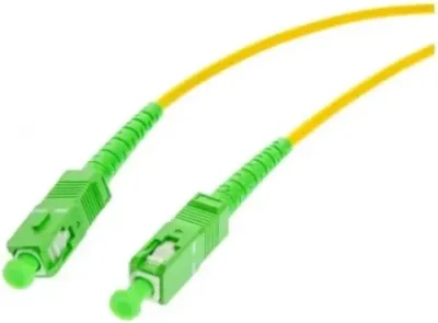 Option Opton SC/APC - SC/APC singlemode simplex optical patch cable 3.0 mm 1 m
