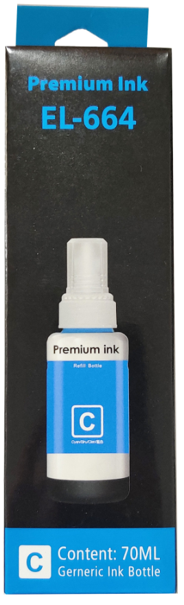 SINOCOPY T6642 Mastilo INKJET Dopuna 70 ml, Cyan