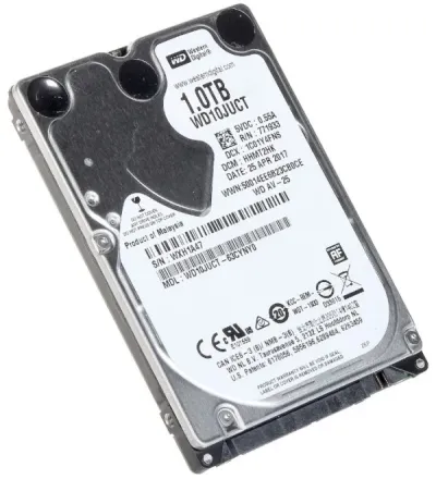 WD WD10JUCT Interni HDD 2.5" 1TB 16MB 5400RPM SATA 9.5mm