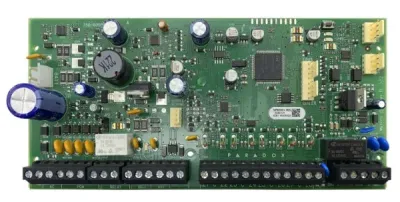 PARADOX SP6000+ alarm control panel PCB, 16 zones, 2 partitions, 2 PGM outputs