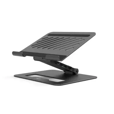 Port Designs подставка для ноутбука с док-станцией 2 x 4K USB-C 7in1 85W 17