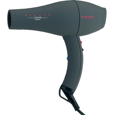 SINGESINGER Fen Beauty 2000 W Ionic Ceramic crni