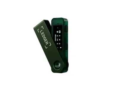Crypto Wallet Ledger Nano S PLUS Emerald green