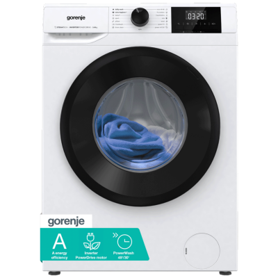 Gorenje W3NGPI61SAS mašina za pranje veša 1000 obrtaјa u minuti 6 kg veša, Bela