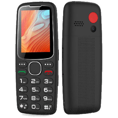 Мобильный телефон Meanit Senior 10 plus черный