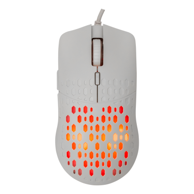 Mouse Baracuda OCTOPUS 3600DPI/6D/Optical/RGB/White