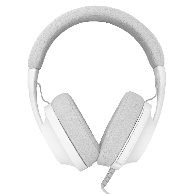 Наушники с микрофоном White Shark PARROT 40mm/Мультиплатформа/Белый серый