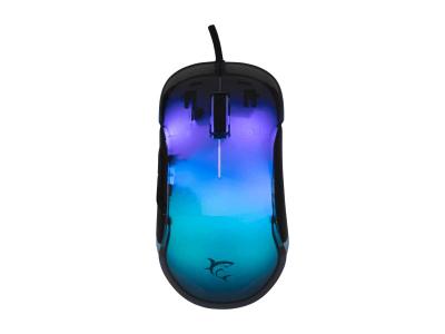 Mouse White Shark MORDRED 12800DPI/7D/RGB/1000Hz Pooling/Black