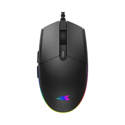 Baracuda CRAB optical mouse, 3600DPI, 6D, RGB, black