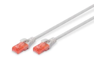 UTP cable CAT 6 with connectors 0.5m LS0H Digitus DK1617005 Red