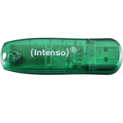 Intenso USB Flash drive USB2.0-8GB/Rainbow 8GB Hi-Speed USB 2.0 Rainbow Line, Zeleni