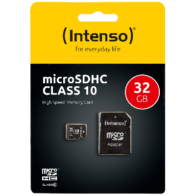 Intenso Micro SD Kartica SDHCmicro+ad-32GB/Class10 32GB Class 10 (SDHC & SDXC) sa adapterom