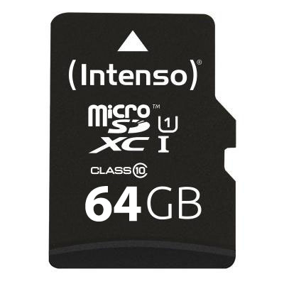 Intenso Memorijska Micro SD kartica UHS-I 64GB Premium Adapter 45MB/s