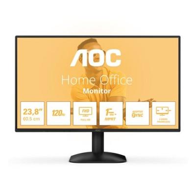 AOC 24B31H Monitor 23.8" IPS 1920x1080 120Hz 4ms, Crni