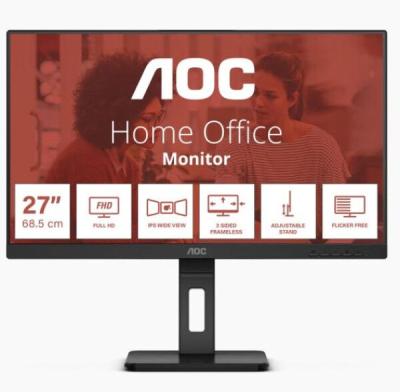 AOC 27E3QAF Monitor 27" IPS FHD 75Hz 4ms HDMI DP VGA