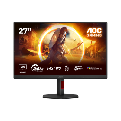 AOC Q27G4ZR Gaming monitor Quad HD 27" IPS LCD, Crni