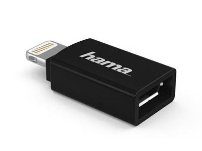 Hama HAMA адаптер Micro USB(F) на IPhone MFI(M)