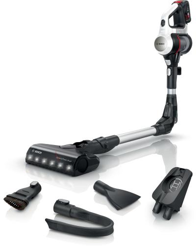 Bosch BBS711W stick vacuum cleaner, black and white
