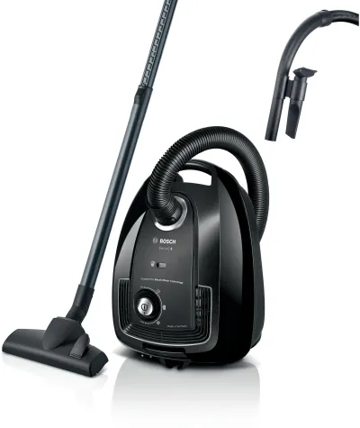 Bosch 4 BGB38BA1 Usisivač sa kesom 600 W, Crni