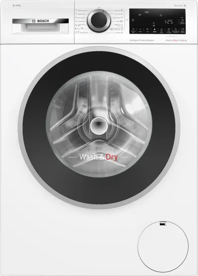 Bosch WNG254A0BY Mašina za pranje i sušenje veša 6kg 1400obr/min AutoDry Inverter, Bela