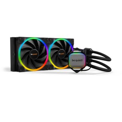 Be Quiet! BW014 Kuler za procesor RGB Pure Loop 2 FX 280mm AM4 AM5 1700 1200 2066 1150 1151 1155 2011, Crni