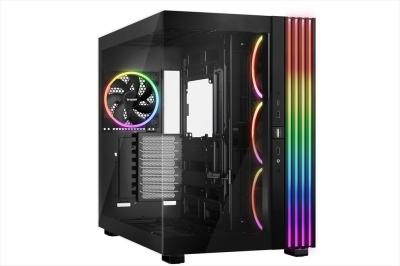 Be Quiet! 900 Fx ATX kućište srednjeg formata Tiho! sa svetlosnom bazom 2x kaljenim staklom 4x svetlosna krilca 140 mm PWM ARGB LED trakama 2 haba