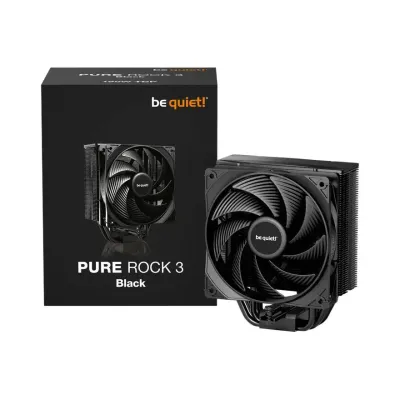 CPU Cooler Be quiet Pure Rock 3 Black BK039 (AM4,AM5,1151,1150,1155,1200,1700)/TDP-190W