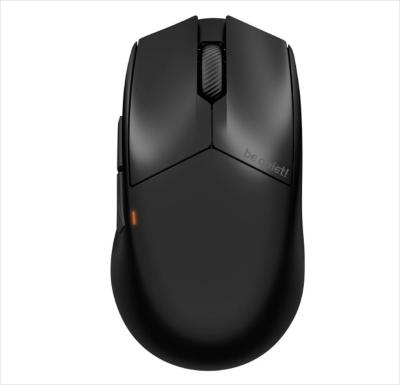 Be Quiet! Bm007 Bežični miš Bežični miš sa USB-om Dark Perk Ergo Pixart Paw3950 senzor 32000 DPI 55 G 8K Polling Rate 2.4Ghz Ptfe klizači, Crni